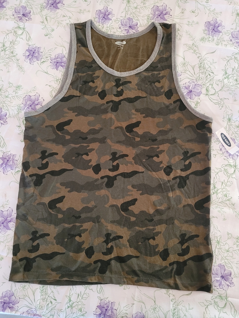New Old Navy Mens Army Fatigue Tank